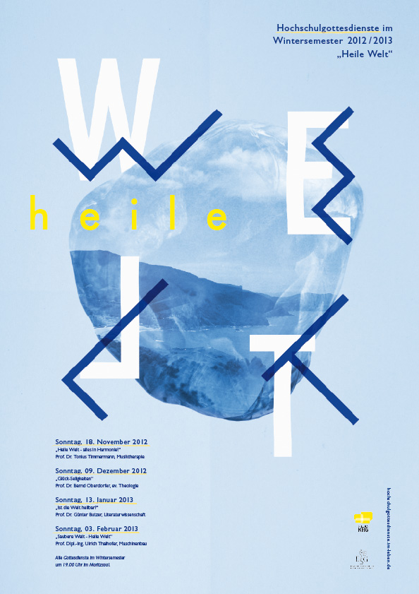 Matthias Neumann - Poster Heile Welt